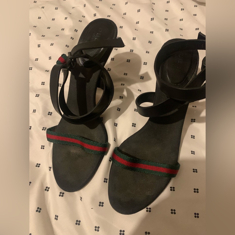 Gucci sandal heels